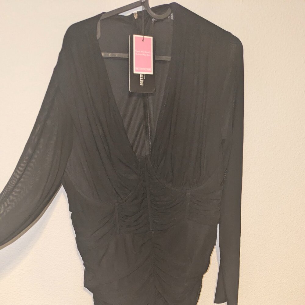 PLT Mesh Jump suit- NWT